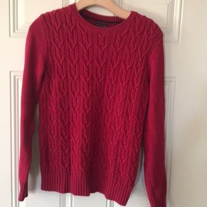 Tommy Hilfiger size medium raspberry sweater